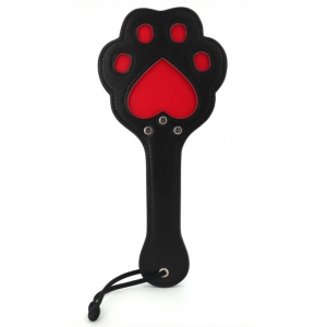 Kinky Puppy Paddle Foot 28 x 13cm Black-Red