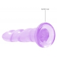 Dildo Twist Crystal RealRock 16 x 4 cm Viola