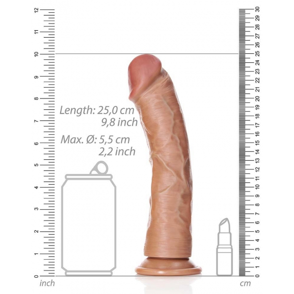 Realistischer Dildo Curved Strong 23 x 5.5cm Latino