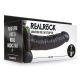 Hollow Vibe RealRock Vibrating Dildo 18 x 4.5cm Black