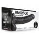 Dildo Hohlgürtel Hollow Strap On RealRock 18 x 4.5cm Schwarz