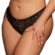 ZOE Lace Panties Large Black