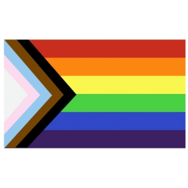 D700 Love & Peace Gay Pride Flag 009 60cmx90cm
