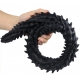 Doppio Dildo Scolop S 40 x 3 cm Nero