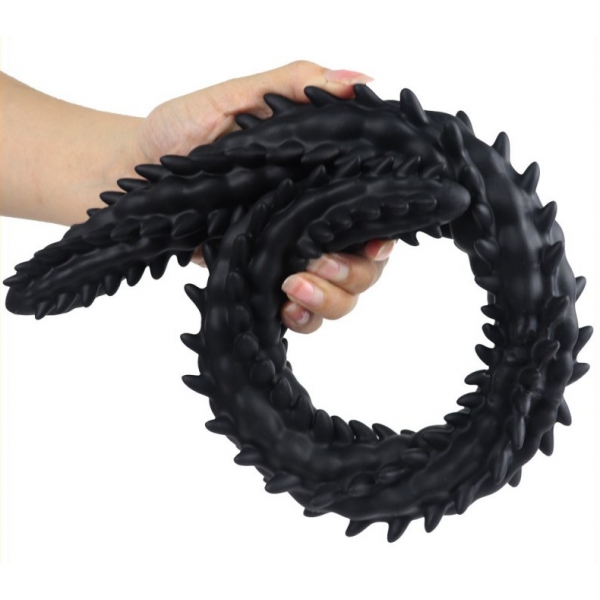 Doppeldildo Scolop M 50 x 4cm Schwarz