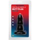 Butt Plug Triple 11 x 4.5 cm Black