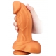 Siliconen Dildo Big Robb 17 x 6,3cm