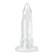 Dildo transparente Banka L 22 x 8cm