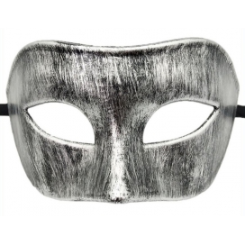 KinkHarness Zorro Mask - Retro Color SILVER