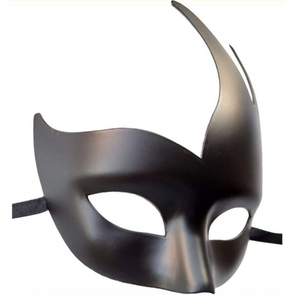 Flamboyant masker zwart