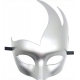 Silver Flamy Mask