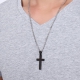 CROSS Pendant with Black Chain