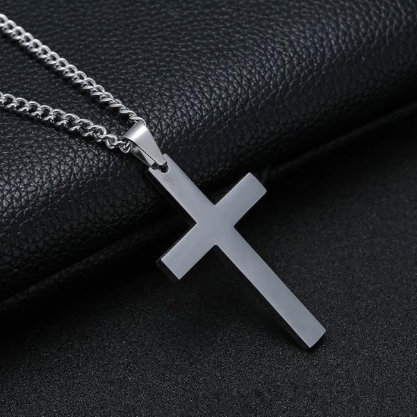 CROSS Kreuz Anhänger mit Silber Kette