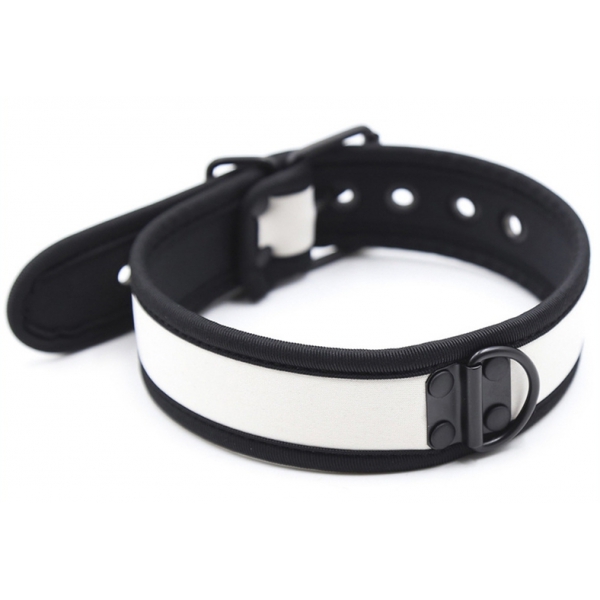 Simply Puppy Neopren Halsband Weiß