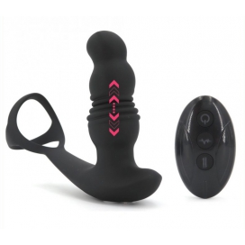 AnalTech Thrusting Prostate Massager With Cock Ring