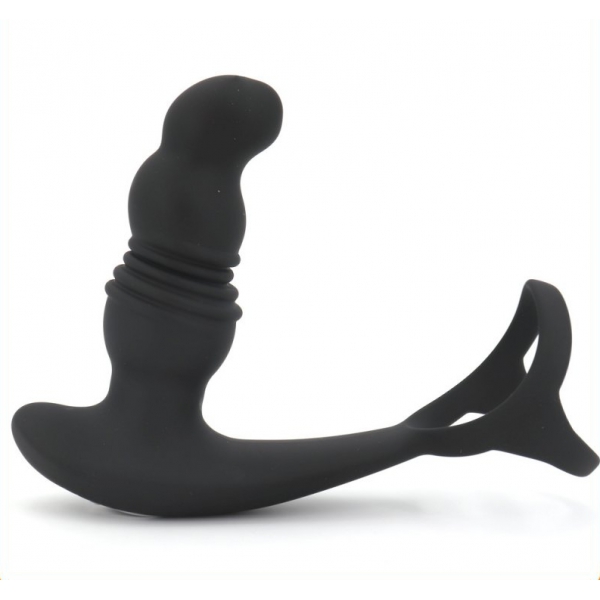 Thrusting Prostate Massager With Cock Ring