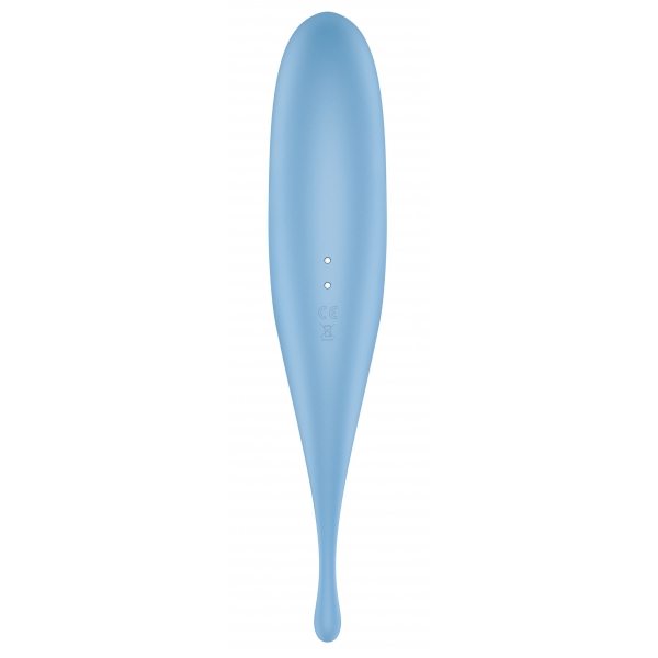 Estimulador de clítoris Twirling Pro Azul