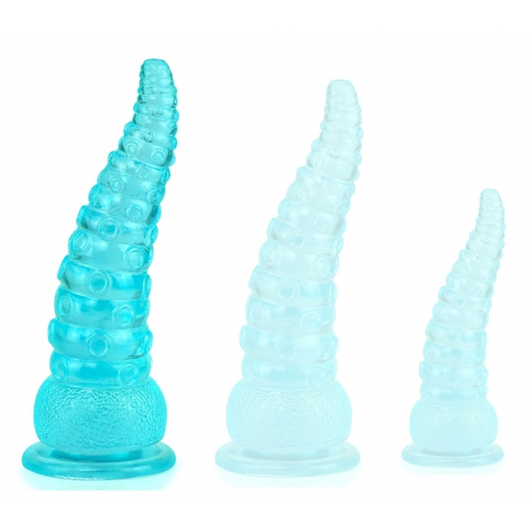 Dildo Winkle L 20 x 7cm Turquesa