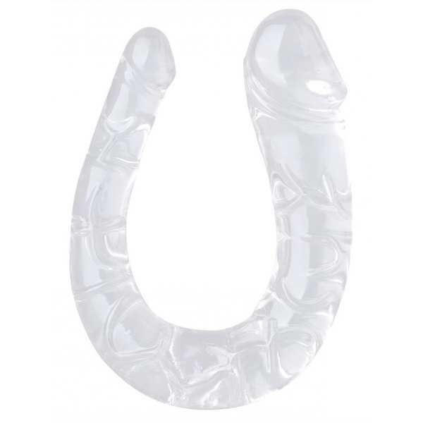 Dubbele Dildo Clear U Jelly S 13,5 x 3cm