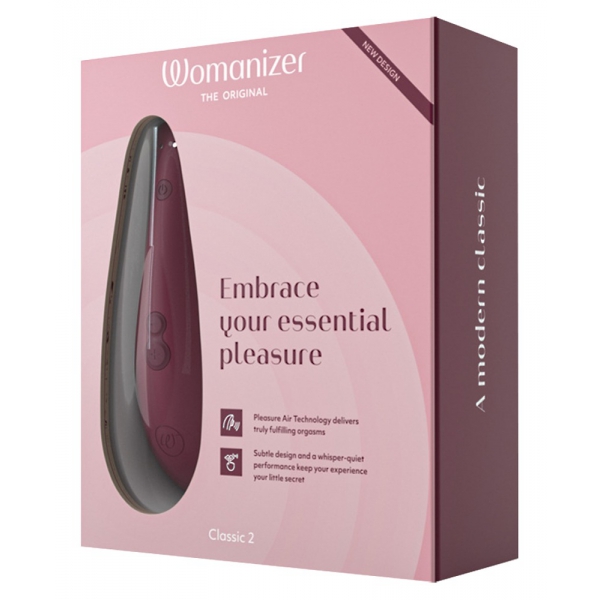 Stimolatore clitorideo Womanizer Classic 2 Bordeaux