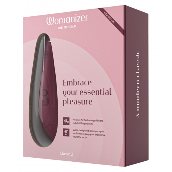 Stimulateur de clitoris Womanizer Classic 2 Bordeaux