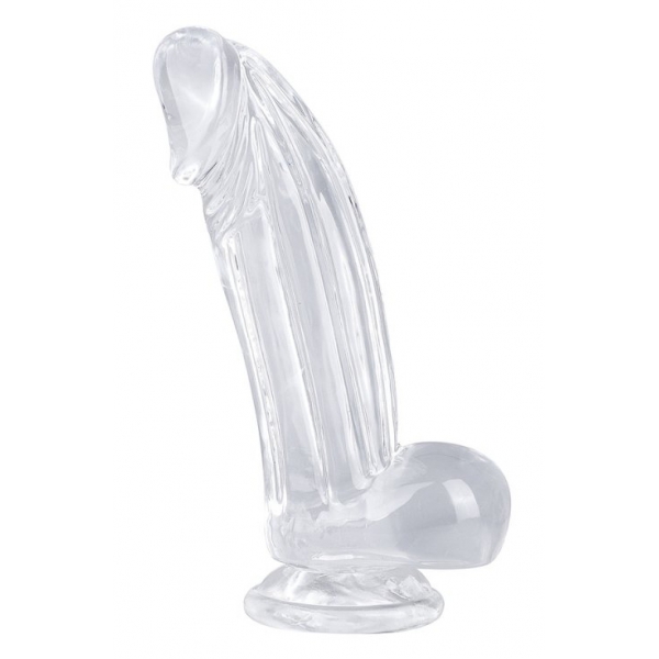 Transparante dildo Kolk S 12 x 3,5cm