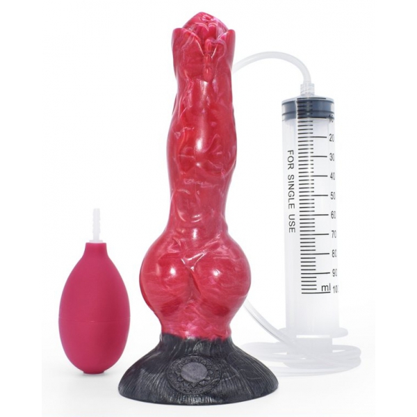 Monster Woofix ejaculerende dildo 18 x 6cm