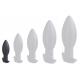 Soft Silicone Large Butt Plug NOIR S