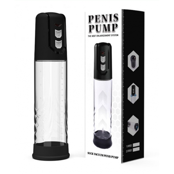 Automatic penis pump Aid Erection 17 x 6cm