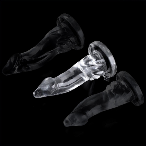 Transparenter Dildo Banka M 20 x 7cm