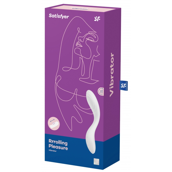 Rrrolling Pleasure Satisfyer Estimulador Punto G 16 x 3,5cm