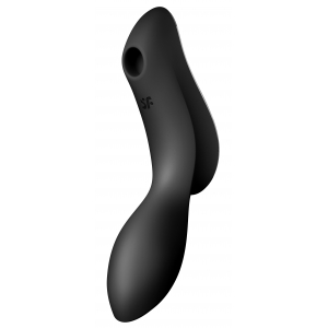 Satisfyer Curvy Trinity 2 Satisfyer Clitorisstimulator Zwart