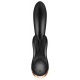 Vibro Rabbit Connected Double Flex Satisfyer 20cm Zwart