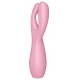 Estimulador de Clitoris 3 Satisfeitos 14cm Rosa