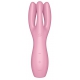 Klitoris-Stimulator Threesome 3 Satisfyer 14cm Pink