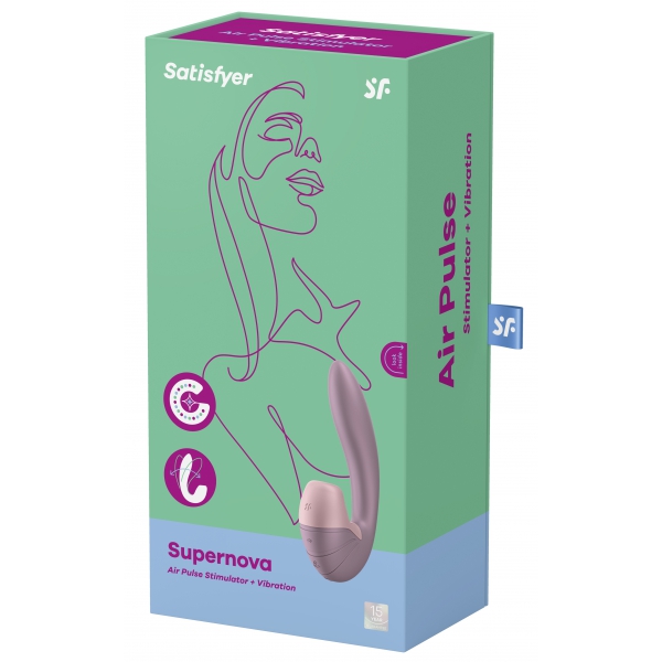 Klitoris-Stimulator Supernova Satisfyer Malve