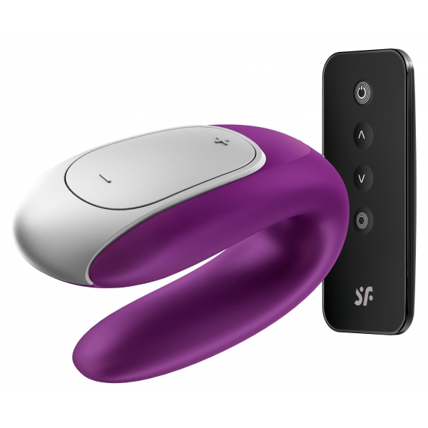 Double Fun Satisfyer Purple Connected Stimulator