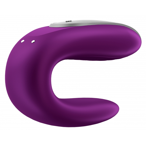 Double Fun Satisfyer Verbonden Stimulator Paars