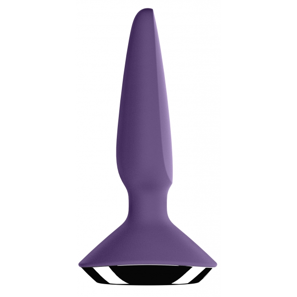 Analplug Vibrierend verbunden Ilicious 1 Satisfyer 10 x 3cm Violett