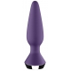 Ilicioso 1 Plug Anal Vibratório Satisfatório 10 x 3cm Púrpura