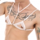 Sultry Hollowed-out Gay Lace Bra Sexy Underwear WHITE