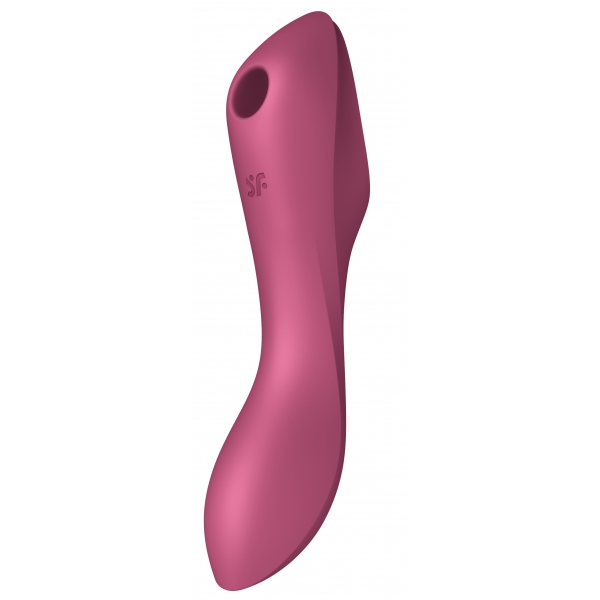 Curvy Trinity 3 Satisfyer Roze Clitoris Stimulator