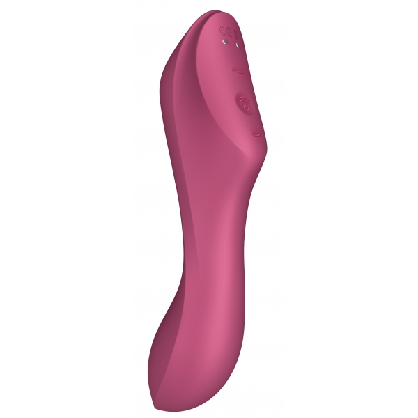 Curvy Trinity 3 Satisfyer Roze Clitoris Stimulator