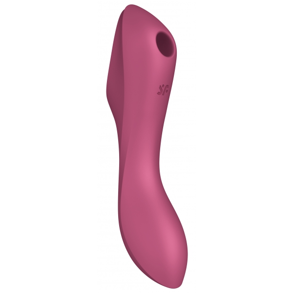 Stimulateur de clitoris Curvy Trinity 3 Satisfyer Rose