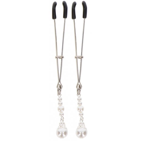 Tweezers Pearls Taboom Silver