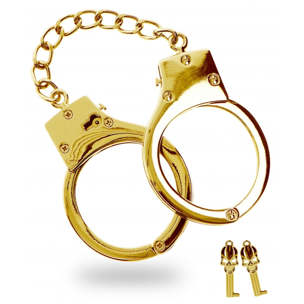 Gold Taboom Metal Handcuffs