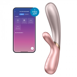 Satisfyer Vibro Rabbit Connected Hot Lover Satisfyer 20 x 3 cm rosa