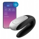 Double Fun Satisfyer Connected Stimulator Black