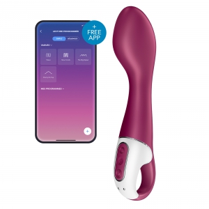 Satisfyer Vibro Connected Vibro Hot Spot Satisfyer 20cm Purple