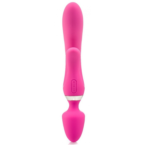 Vibro Wand Three Double 12.5 x 4cm Pink